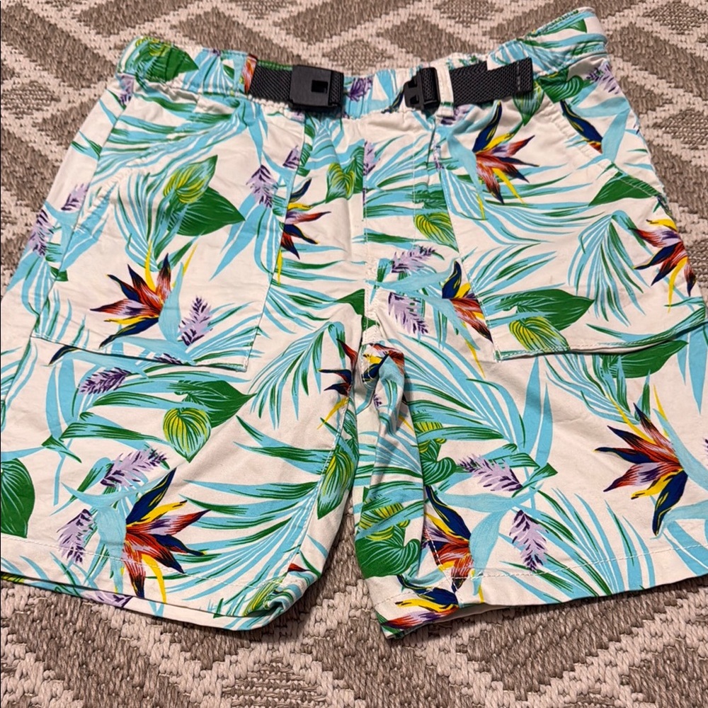 Wonder Nation Hawaiian Shorts Boys 10-12 Husky